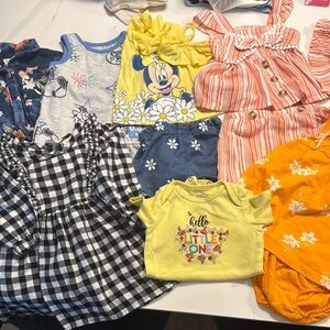 Colorful Baby Clothing Bundle 12 months